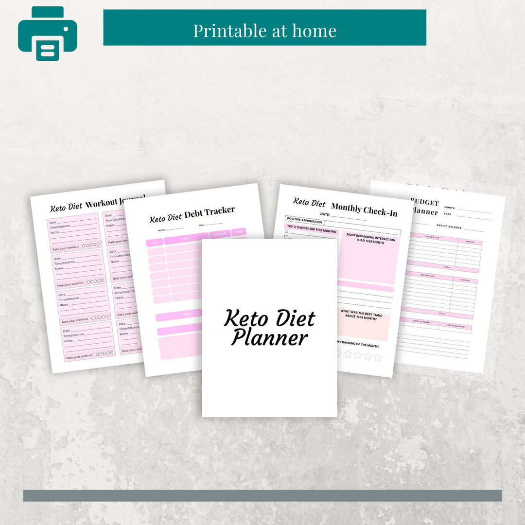 Keto Diet Planner - creazives