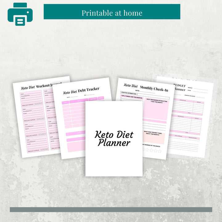 Keto Diet Planner - creazives