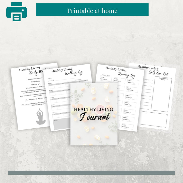 Healthy Living Journal - creazives