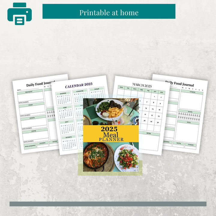 2025 MEAL PLANNER - creazives