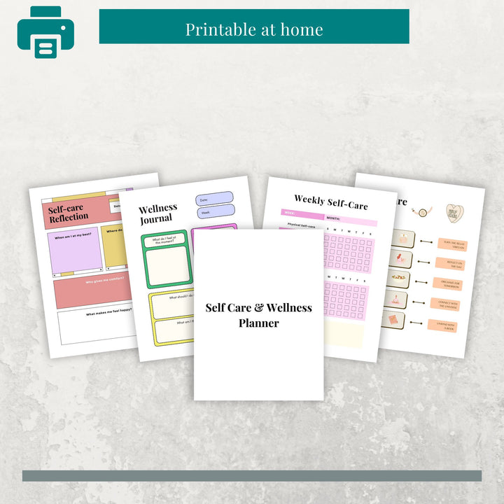 Self Care & Wellness Planner - creazives