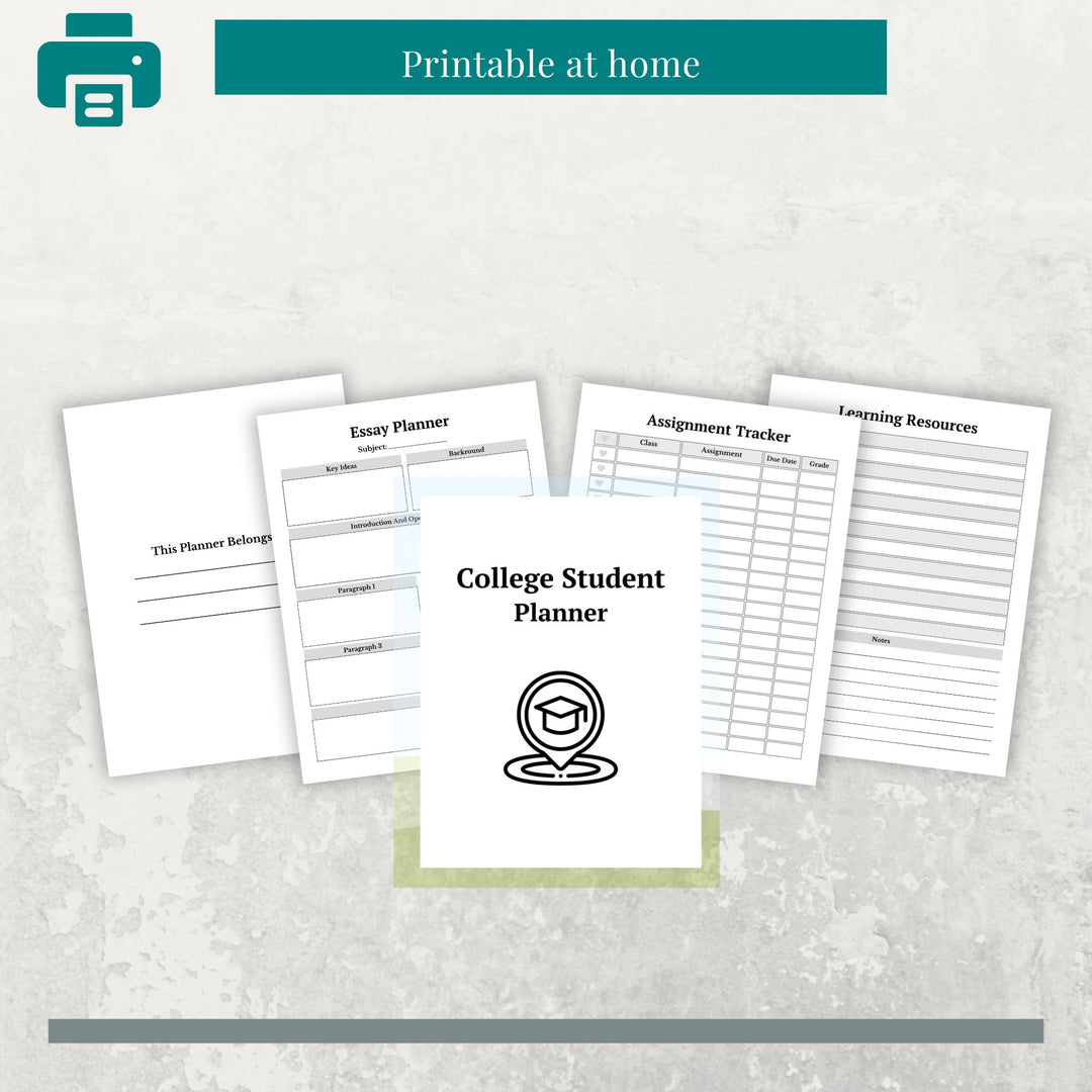 College Student Planner