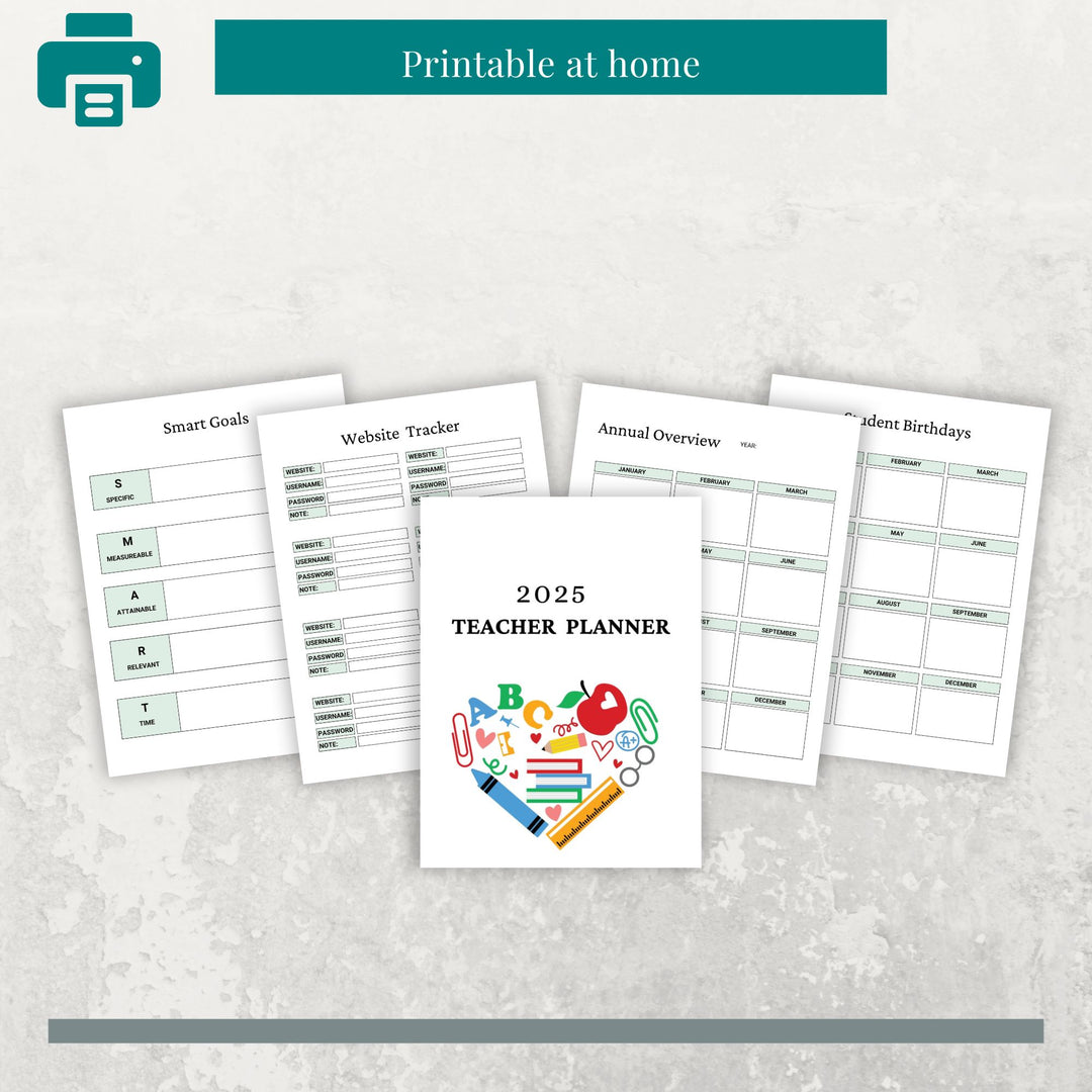 2025 TEACHER PLANNER - creazives
