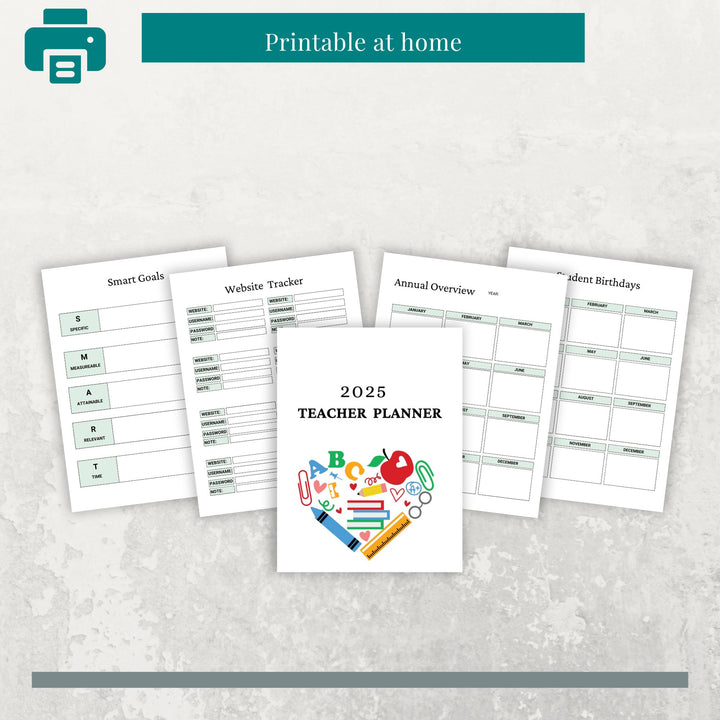2025 TEACHER PLANNER - creazives