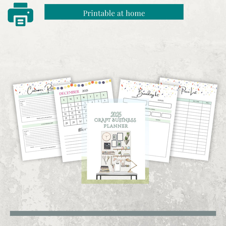 2025 CRAFT BUSINESS PLANNER - creazives