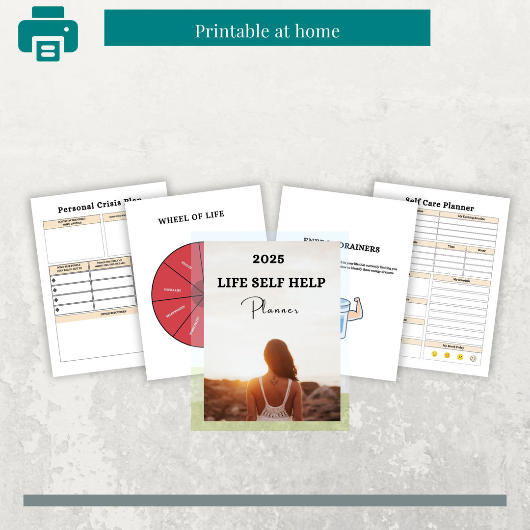 2025 SELF HELP PLANNER - creazives
