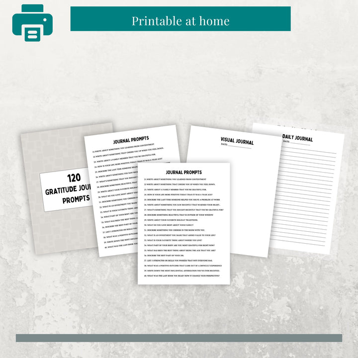 120 Gratitude Journal Prompts - creazives