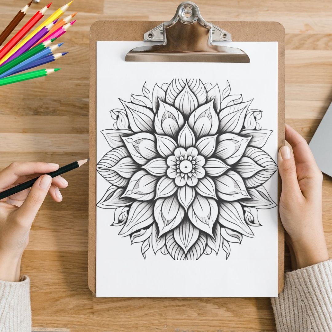 Mandela Coloring Page - Classic - creazives