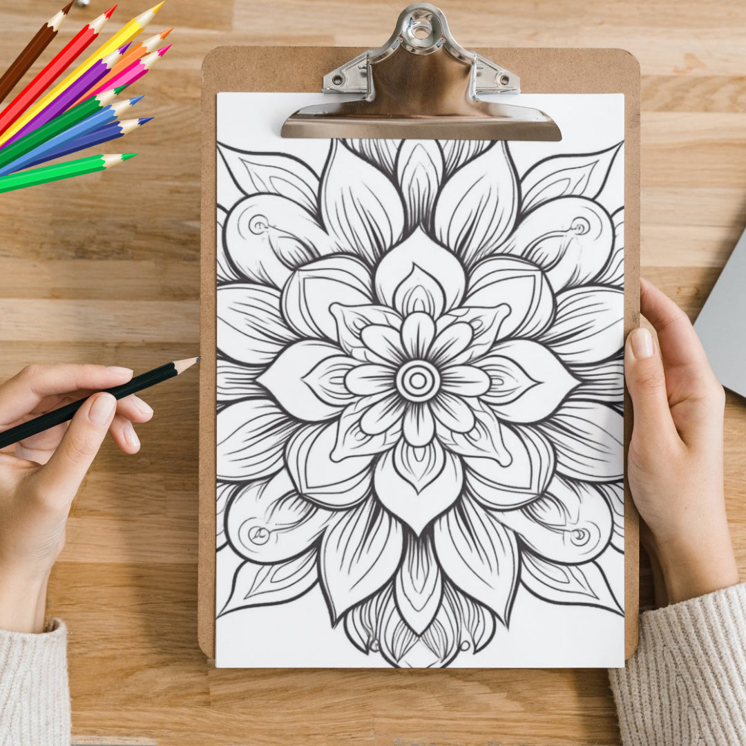 Mandela Coloring Page - Classic 61 - creazives
