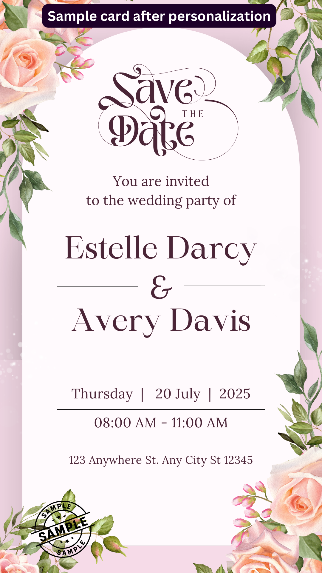 Save The Date Post - Image Personalized - creazives