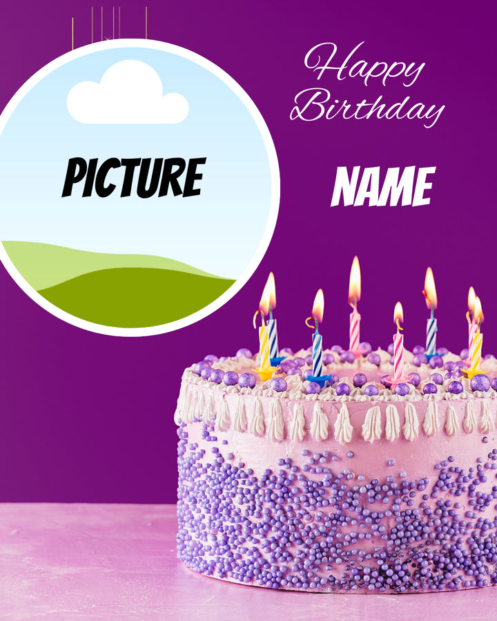 Happy Birthday Post - Image Personalized - creazives