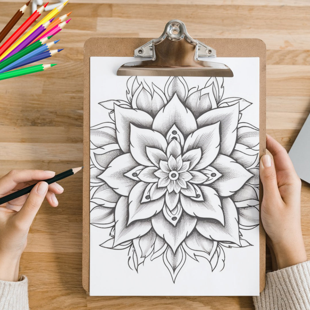 Mandela Coloring Page - Classic 63 - creazives