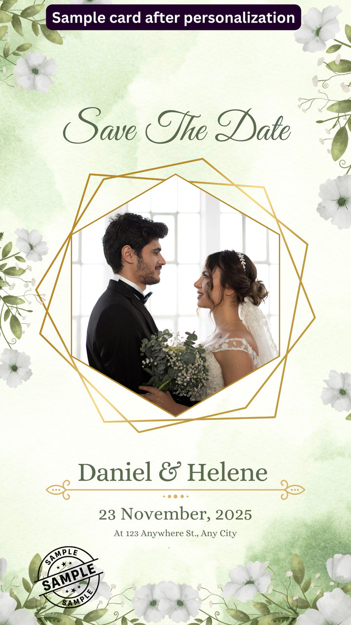 Save The Date Post - Image Personalized - creazives