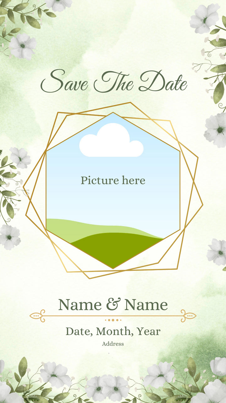 Save The Date Post - Image Personalized - creazives