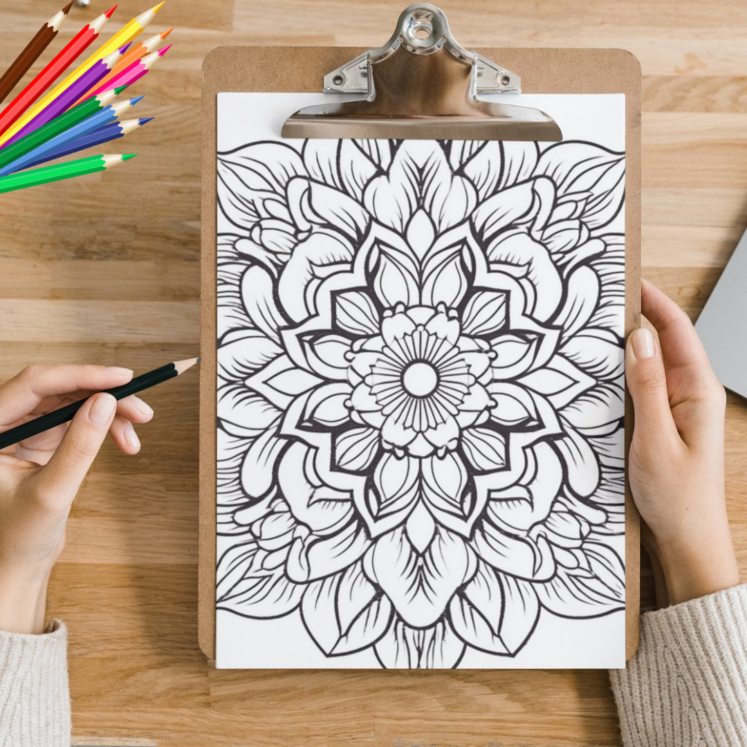 Mandela Coloring Page - Classic 65 - creazives