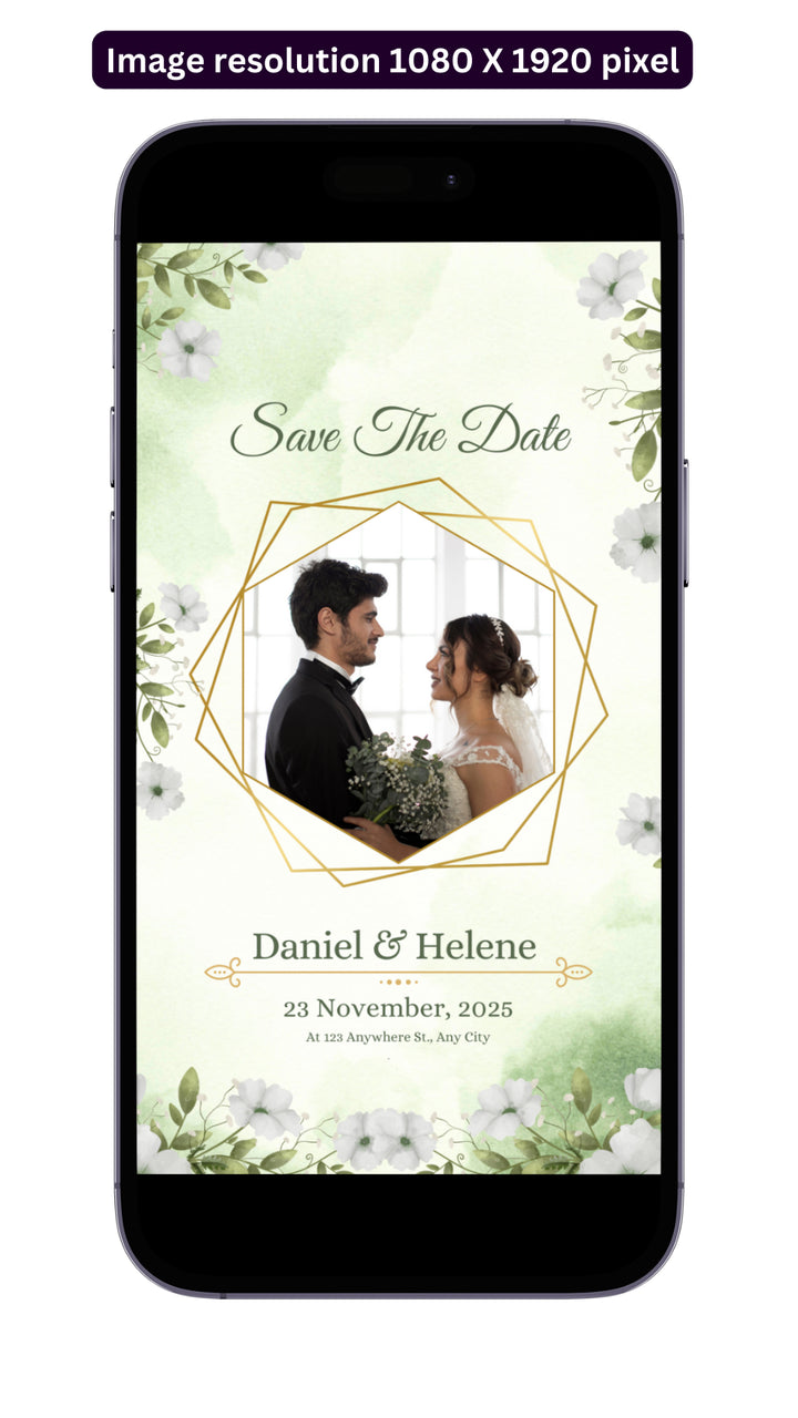 Save The Date Post - Image Personalized - creazives
