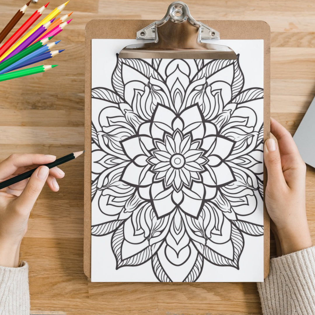Mandela Coloring Page - Classic 66 - creazives