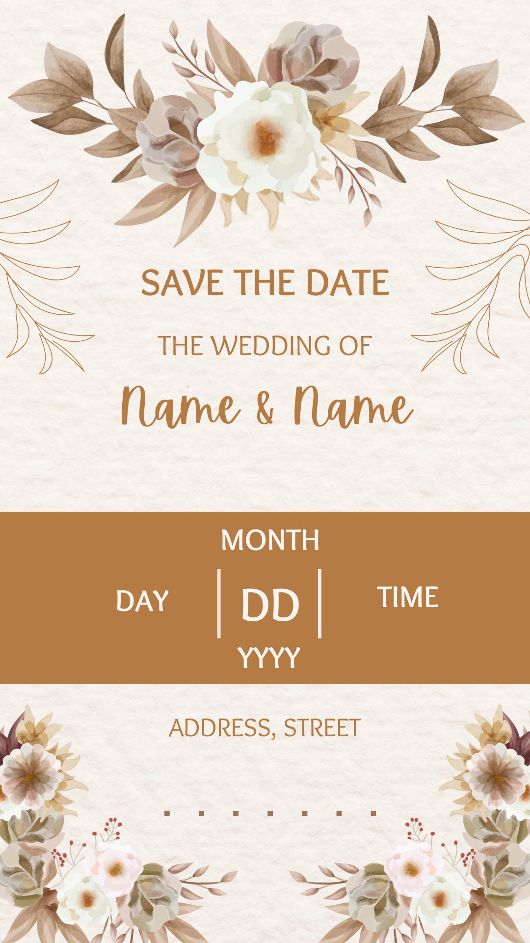 Save The Date Post - Image Personalized - creazives