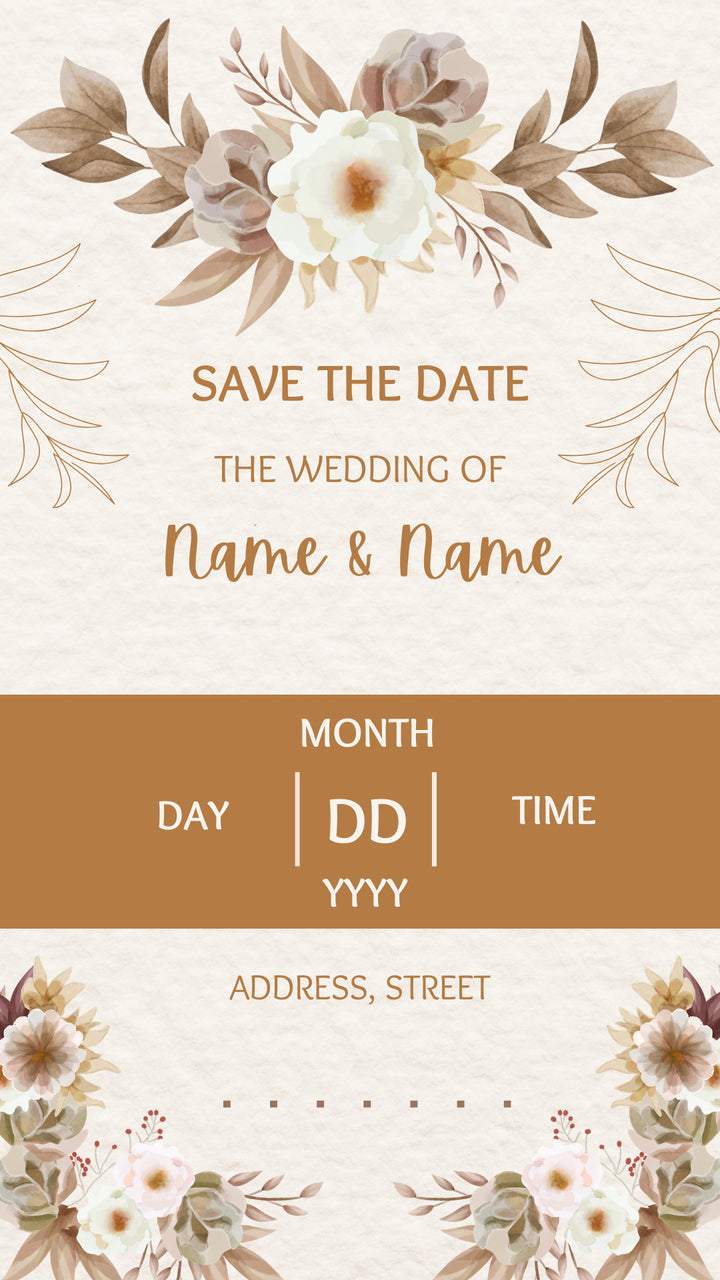 Save The Date Post - Image Personalized - creazives