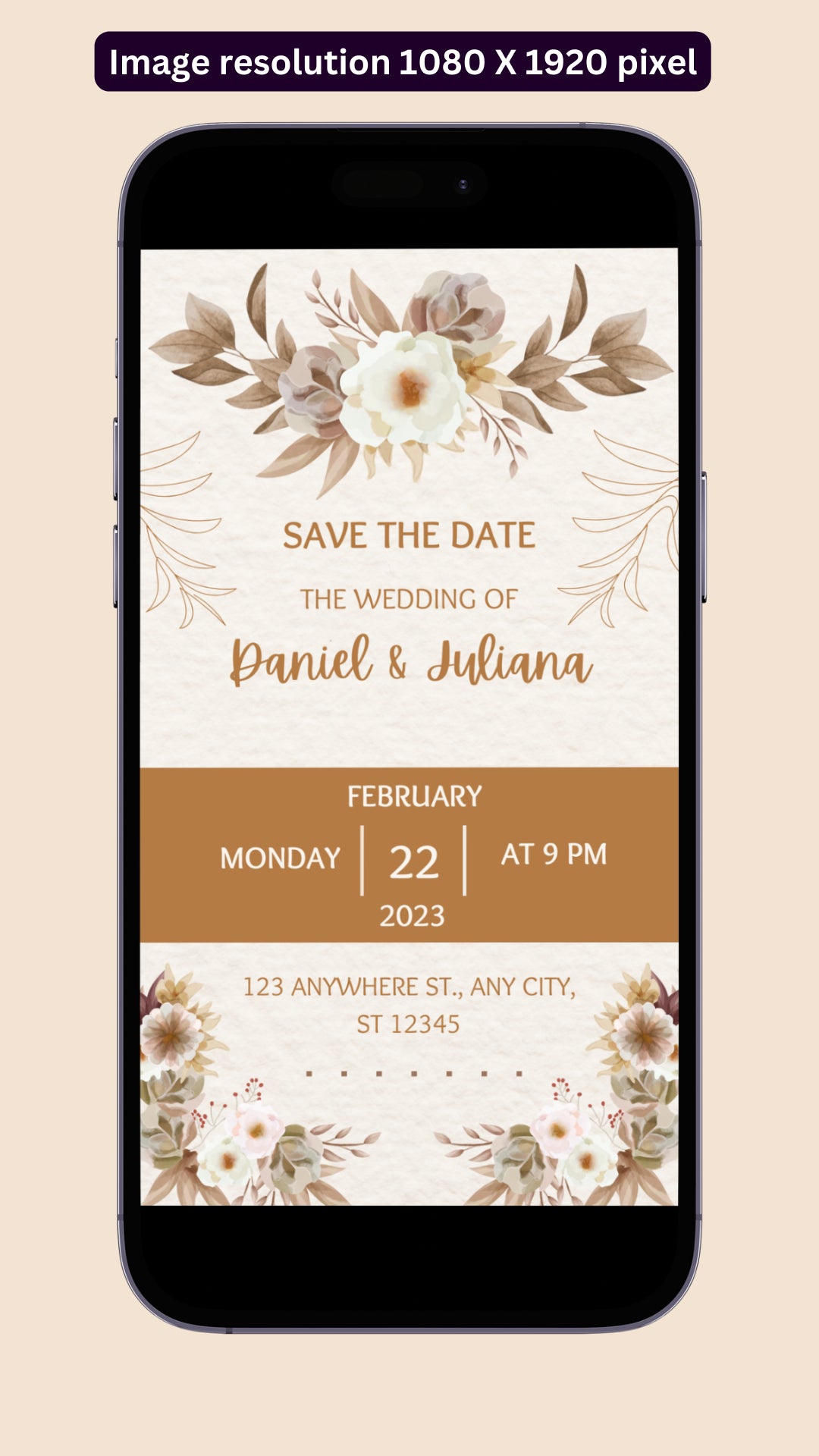 Save The Date Post - Image Personalized - creazives