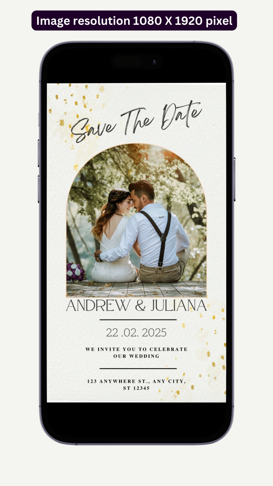 Save The Date Post - Image Personalized - creazives