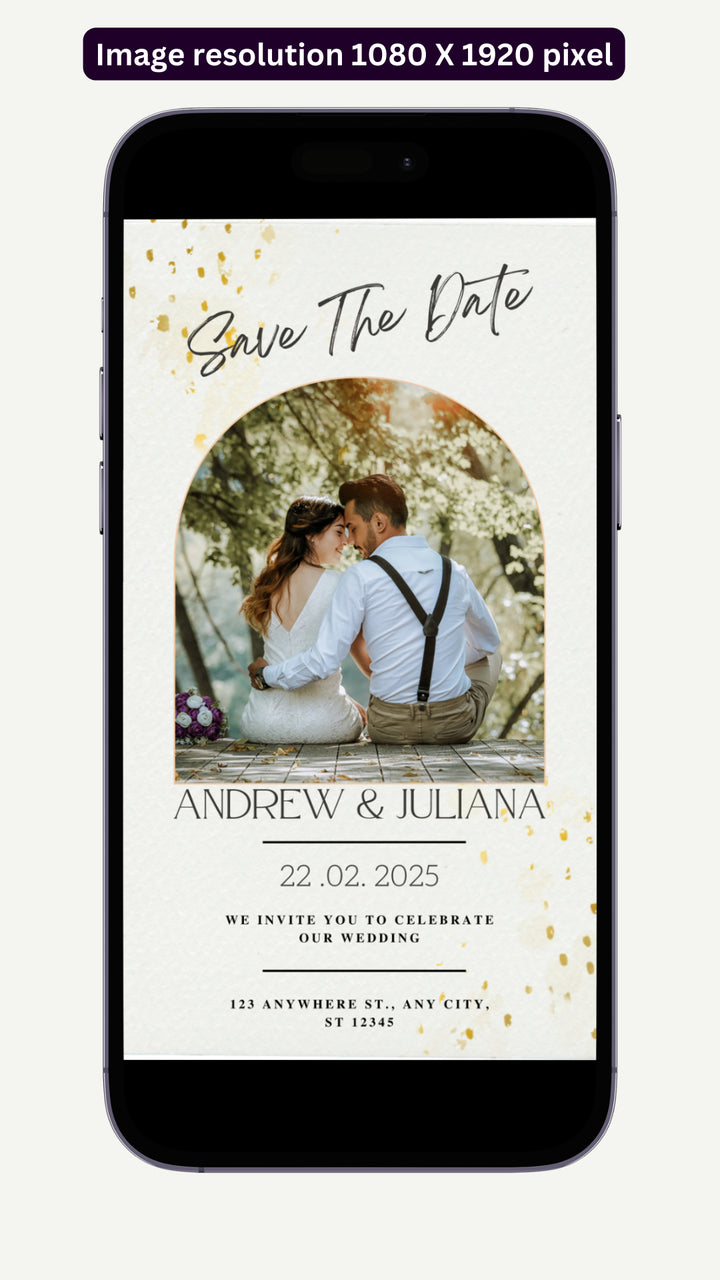 Save The Date Post - Image Personalized - creazives