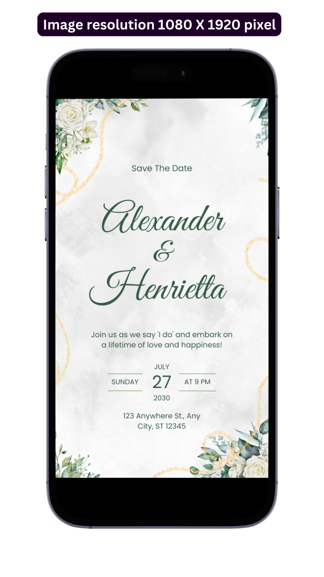 Save The Date Post - Image Personalized - creazives