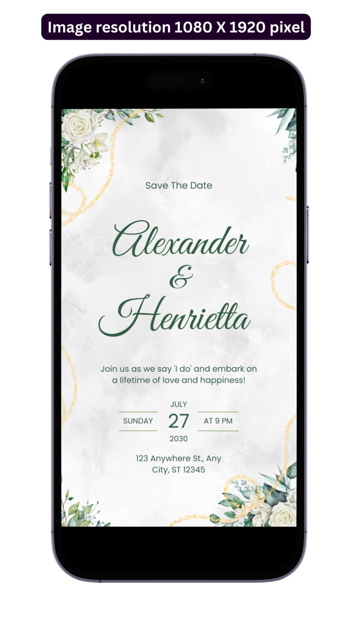 Save The Date Post - Image Personalized - creazives