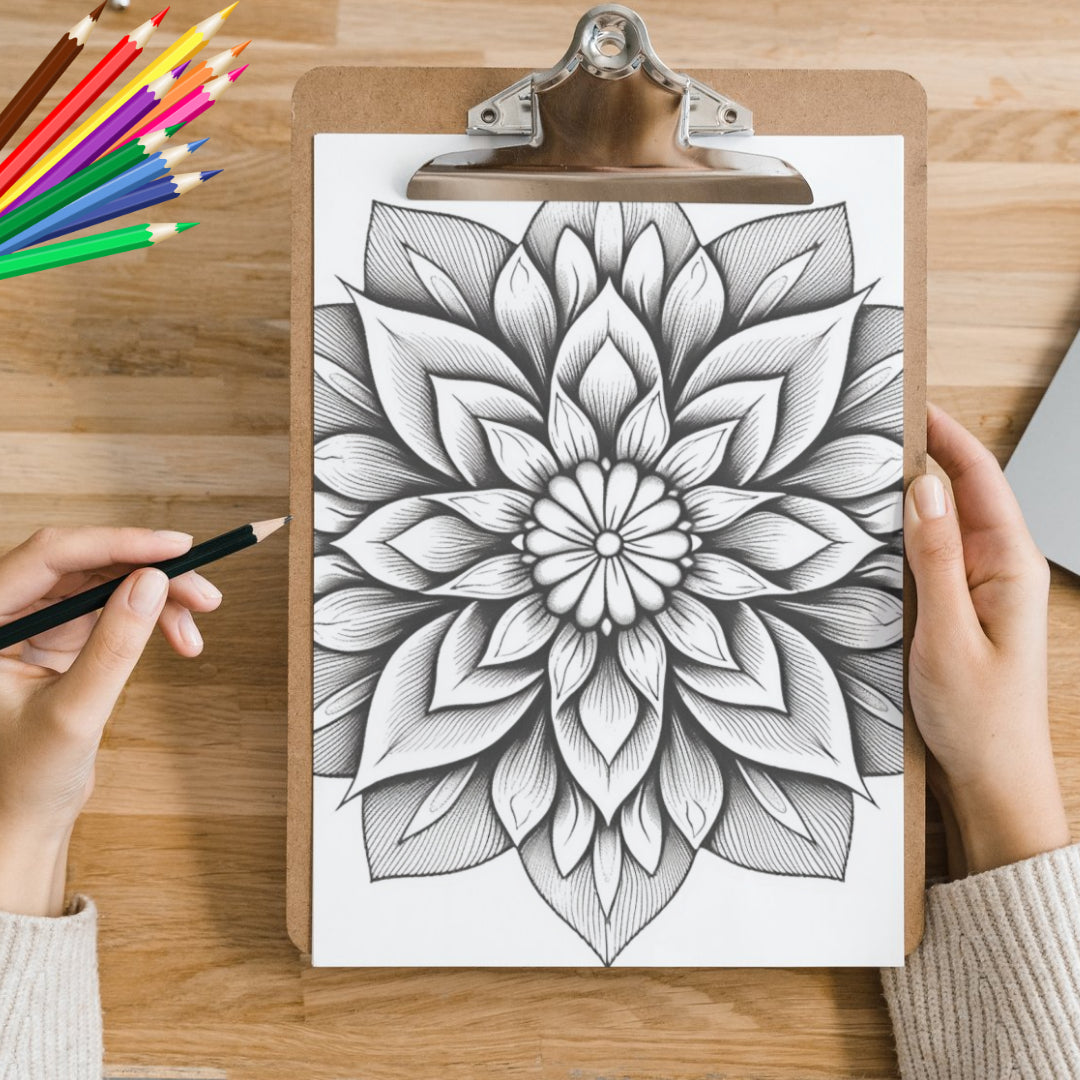 Mandela Coloring Page - Classic 73 - creazives