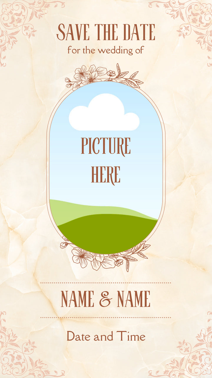 Save The Date Post - Image Personalized - creazives