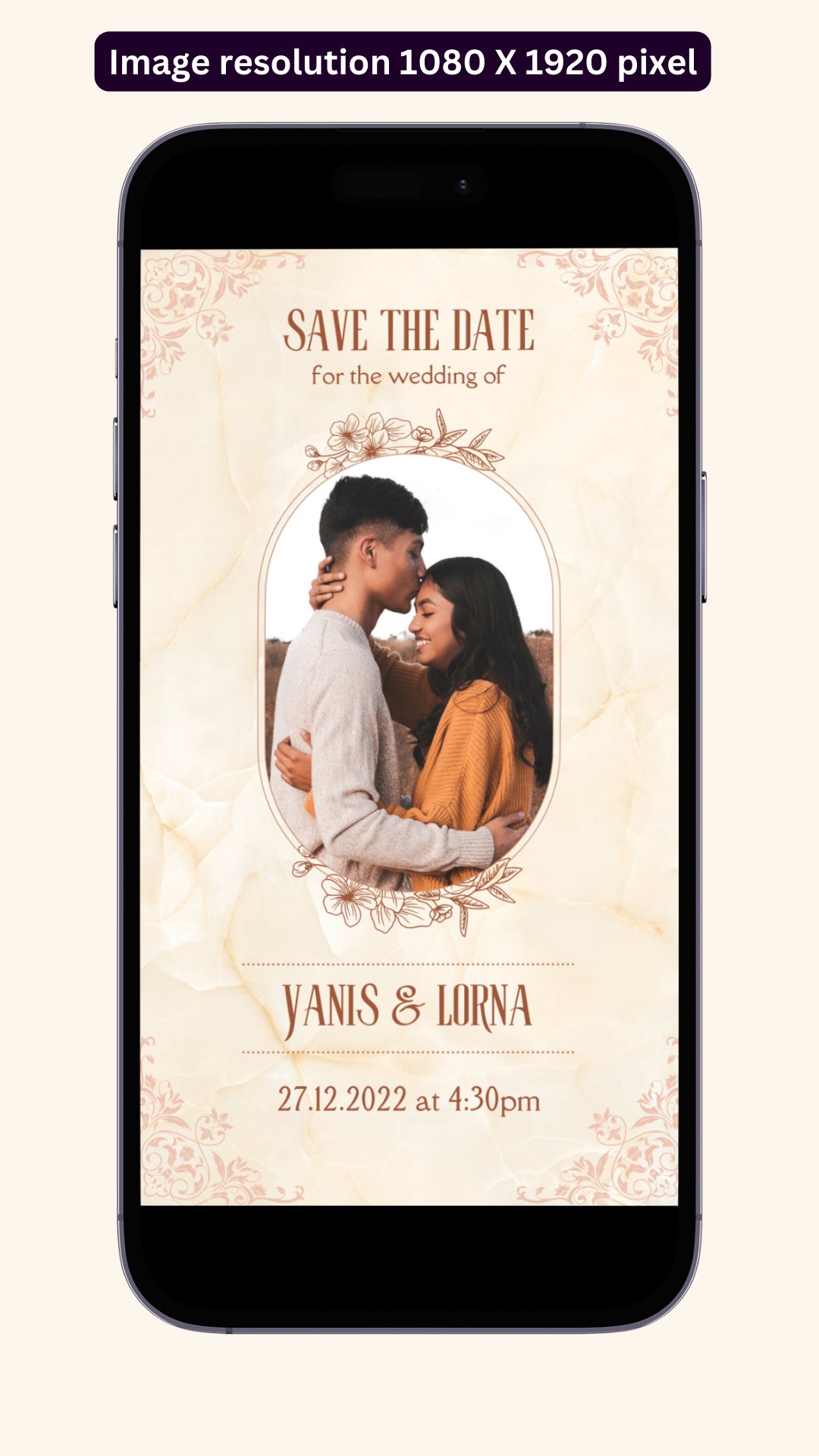 Save The Date Post - Image Personalized - creazives