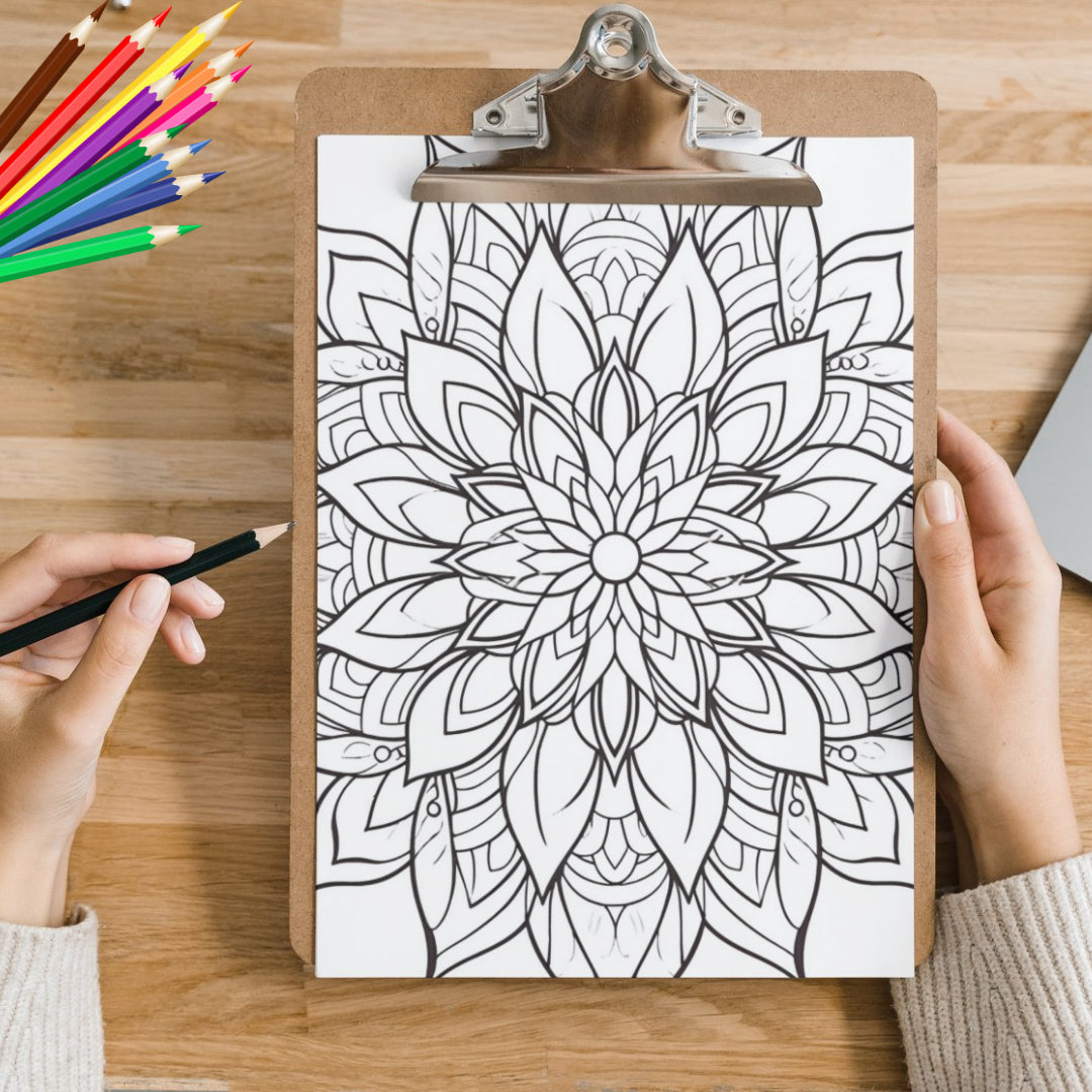 Mandela Coloring Page - Classic 76 - creazives