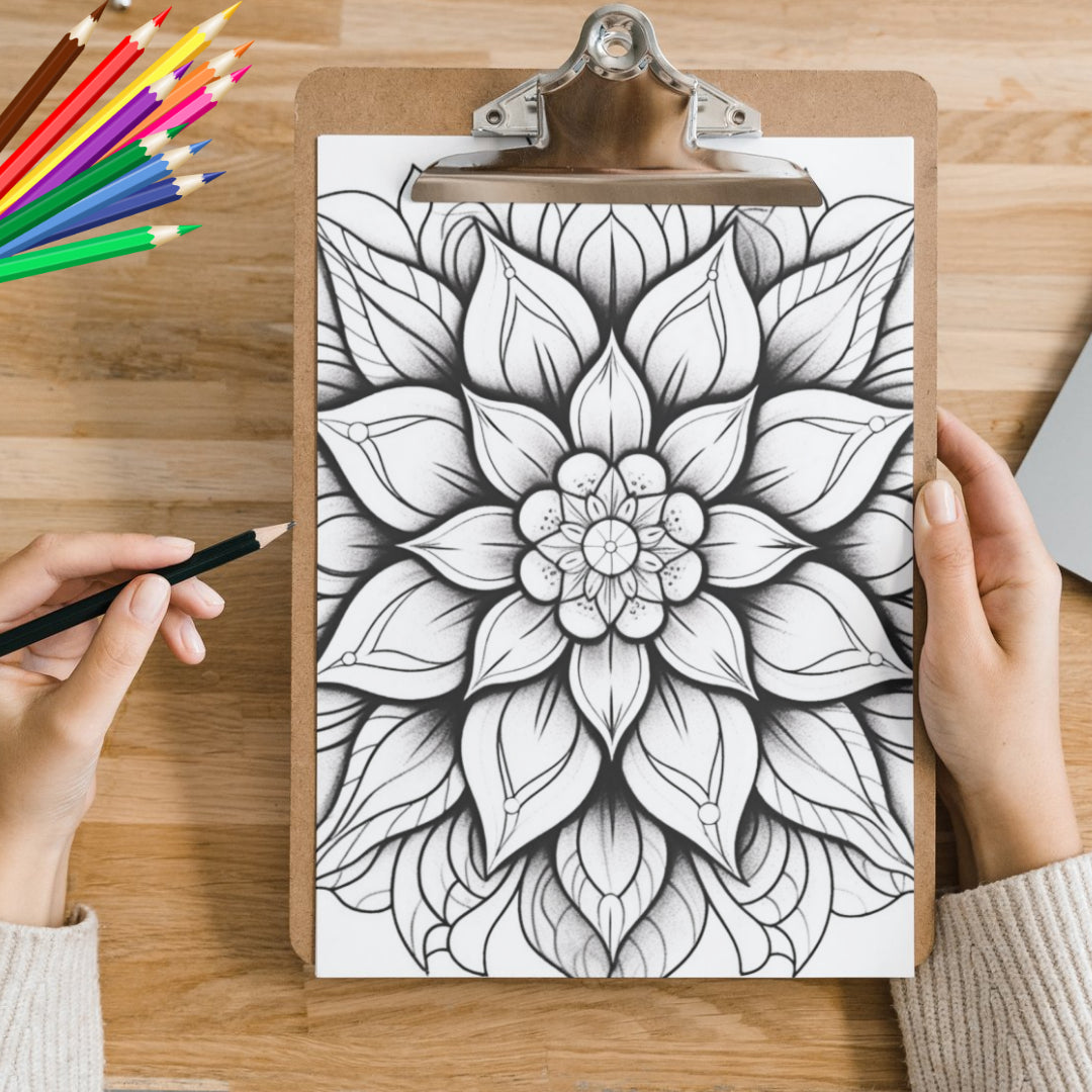 Mandela Coloring Page - Classic 77 - creazives