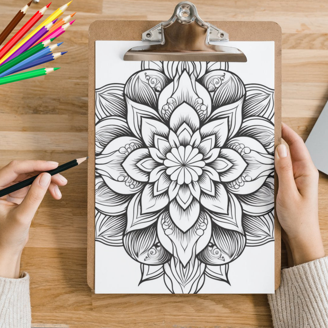 Mandela Coloring Page - Classic 79 - creazives