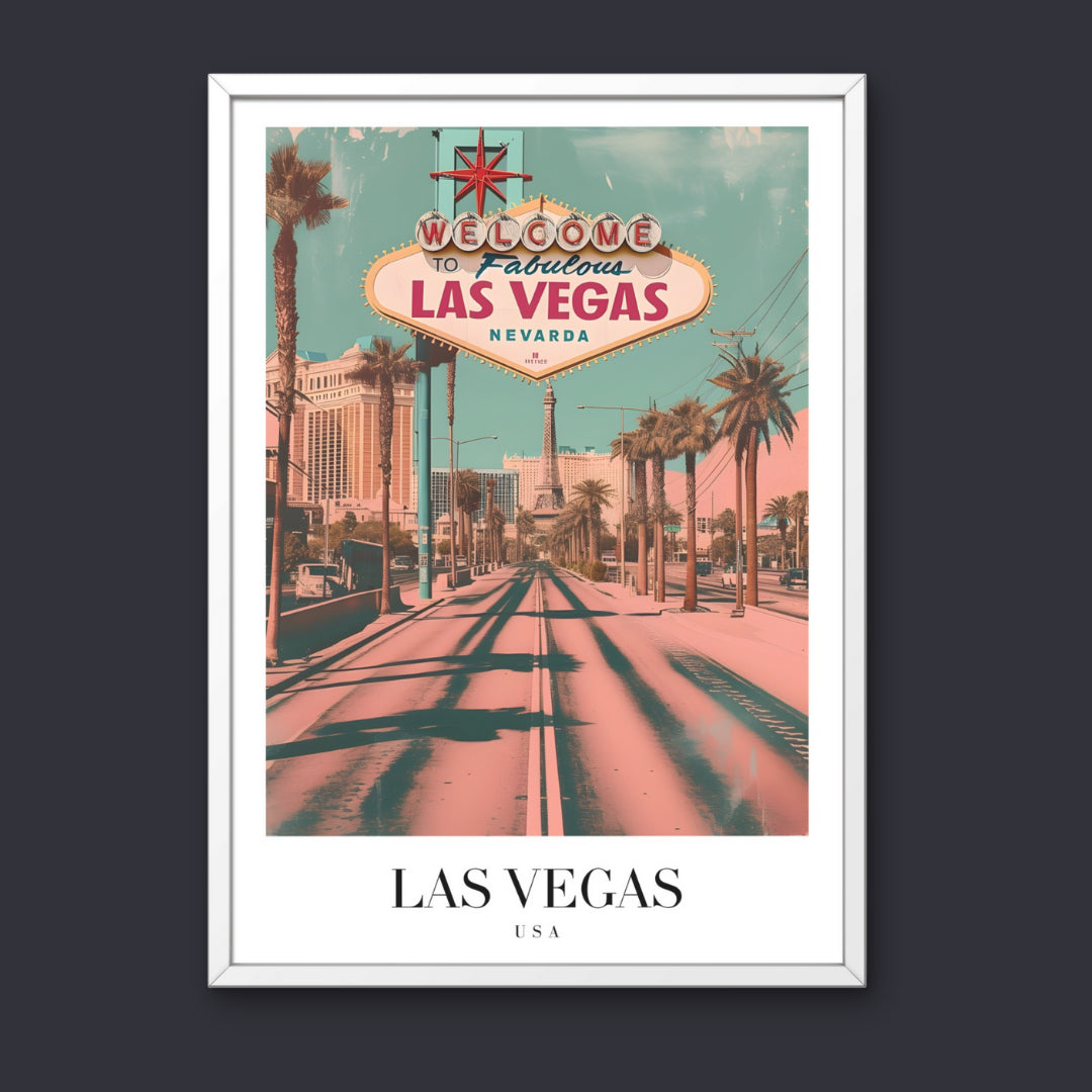 Wall Art - Cities - Las Vegas - creazives