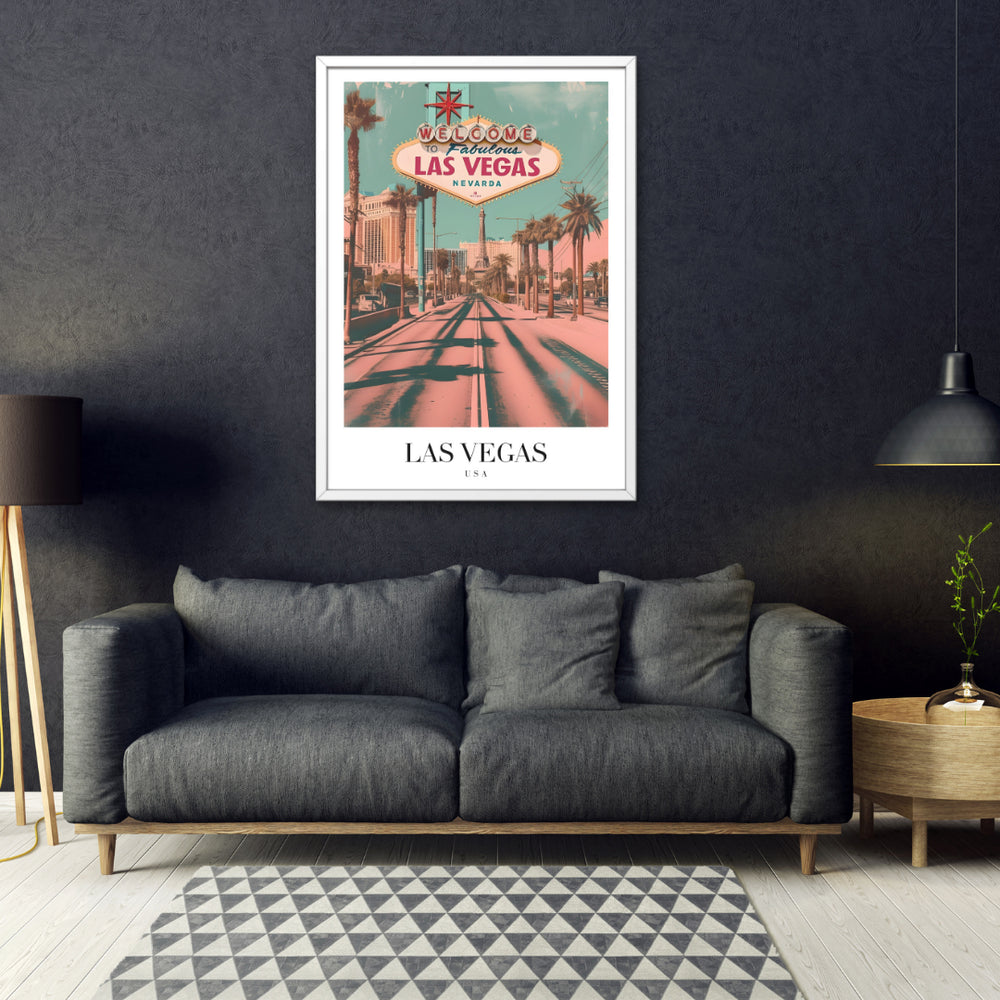 Wall Art - Cities - Las Vegas - creazives
