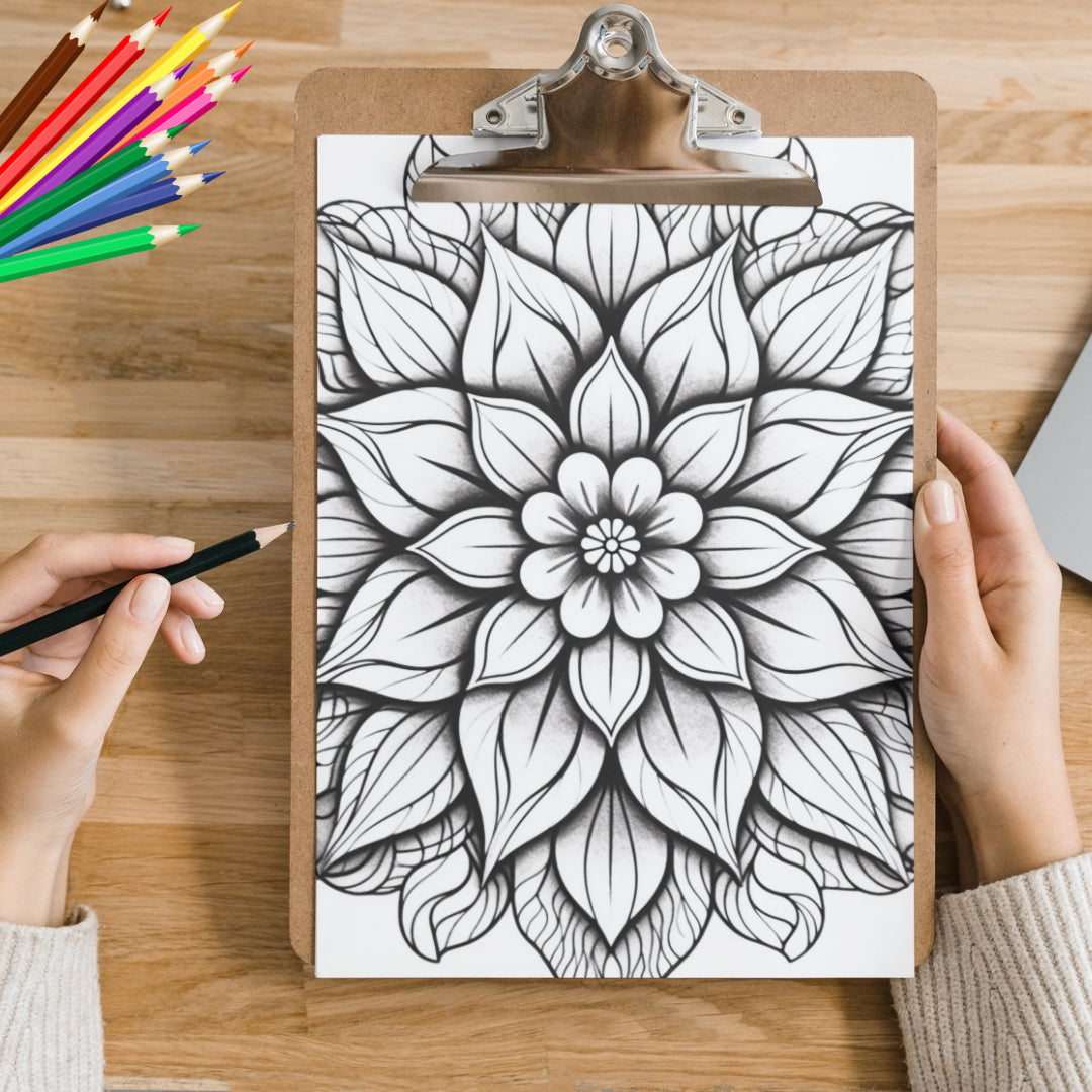 Mandela Coloring Page - Classic 80 - creazives