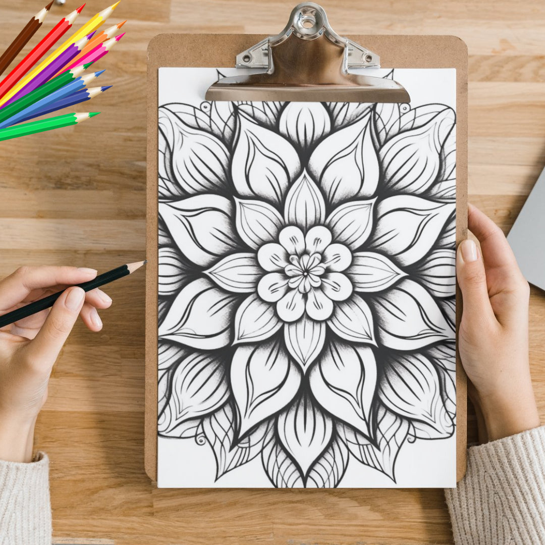 Mandela Coloring Page - Classic 85 - creazives