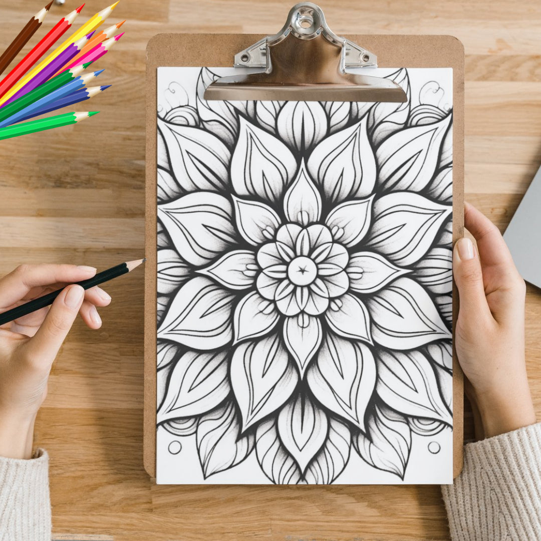 Mandela Coloring Page - Classic 87 - creazives