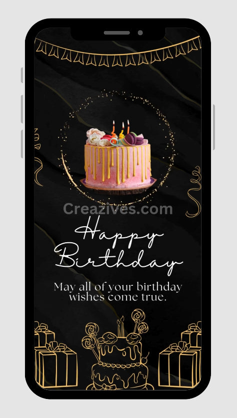 Happy Birthday Post - Video - creazives