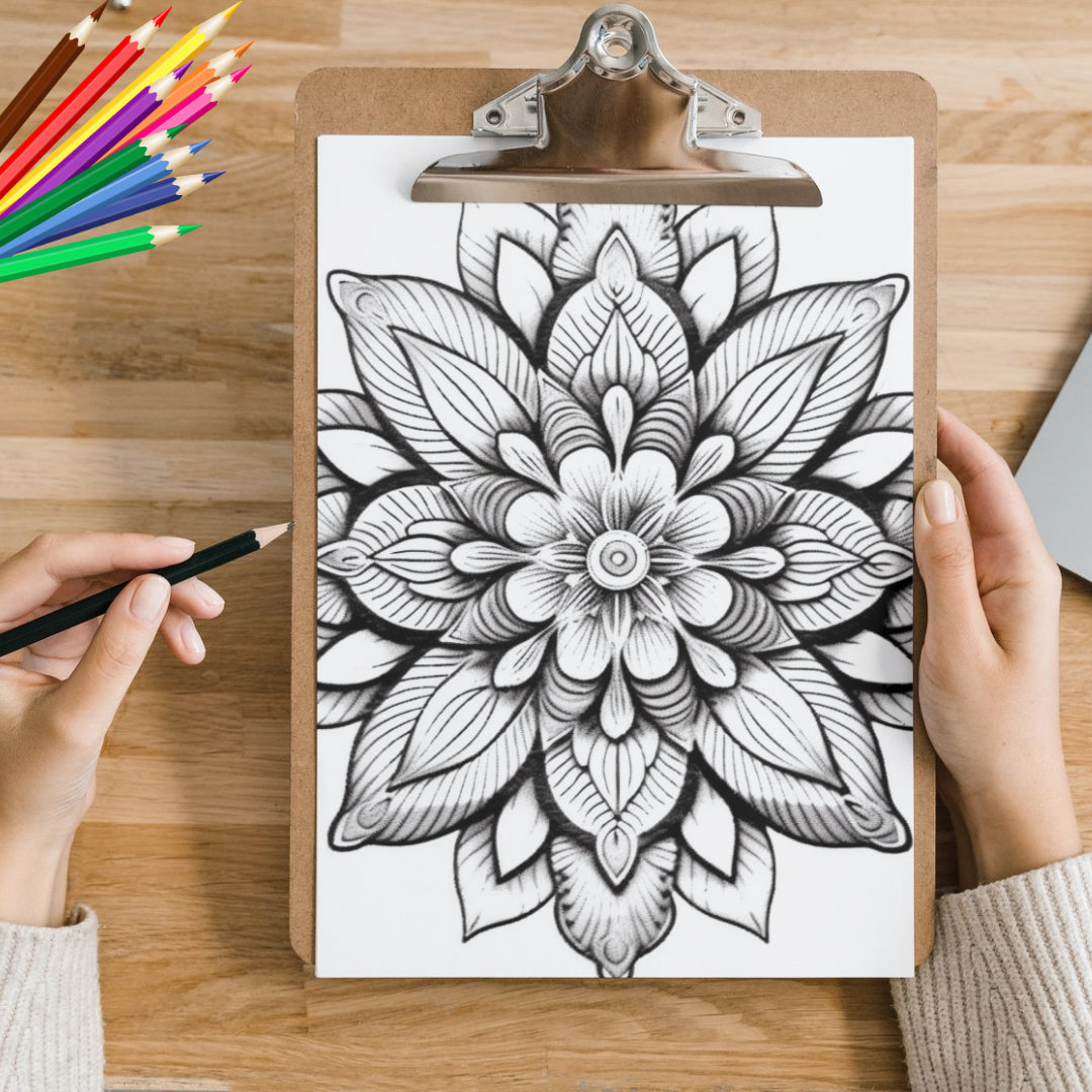 Mandela Coloring Page - Classic 91 - creazives