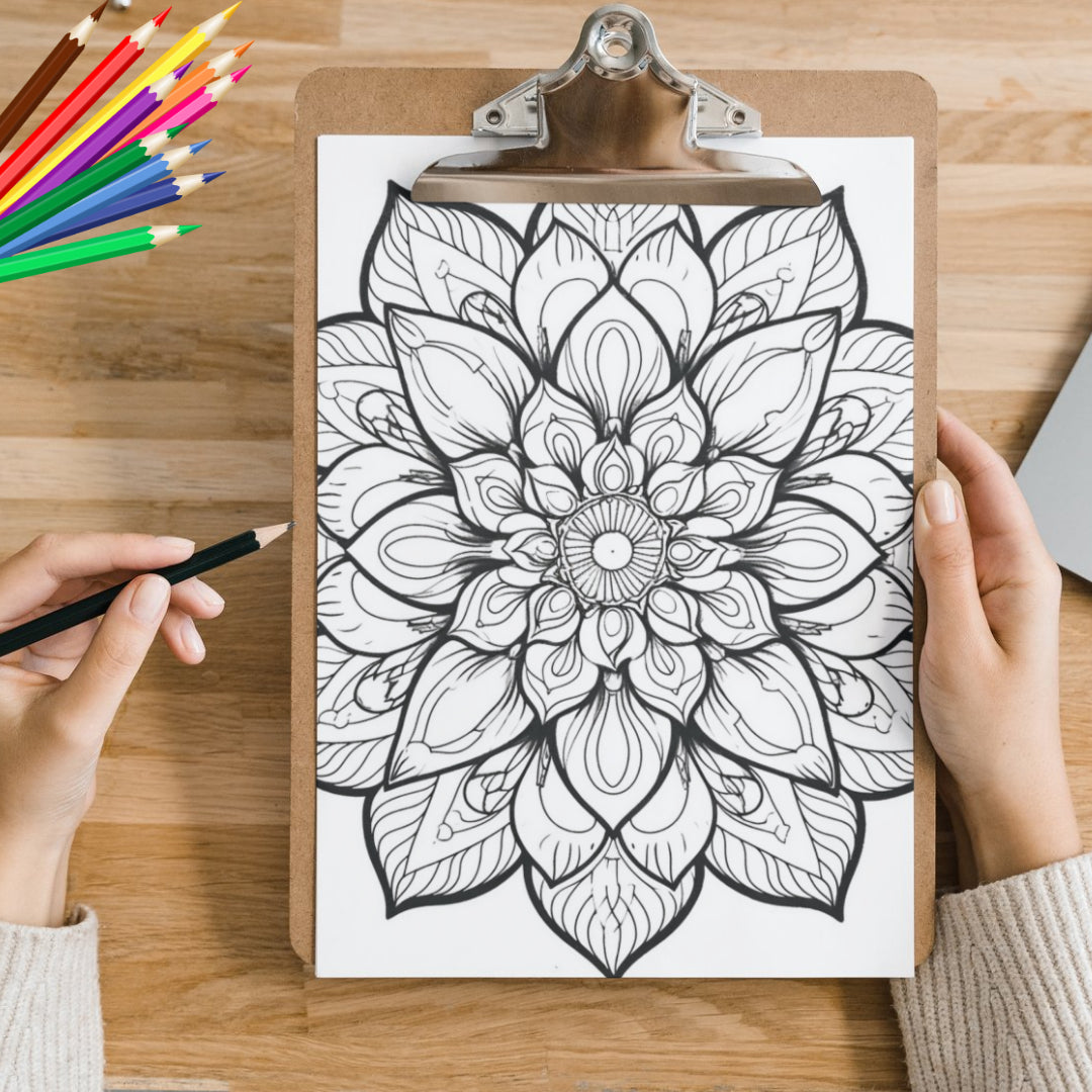 Mandela Coloring Page - Classic 93 - creazives