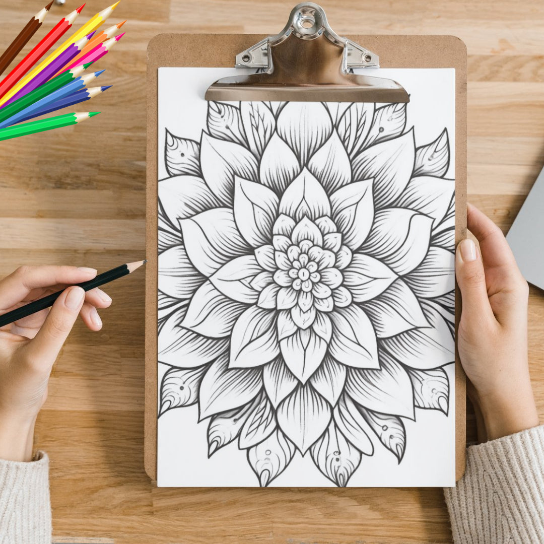 Mandela Coloring Page - Classic 96 - creazives