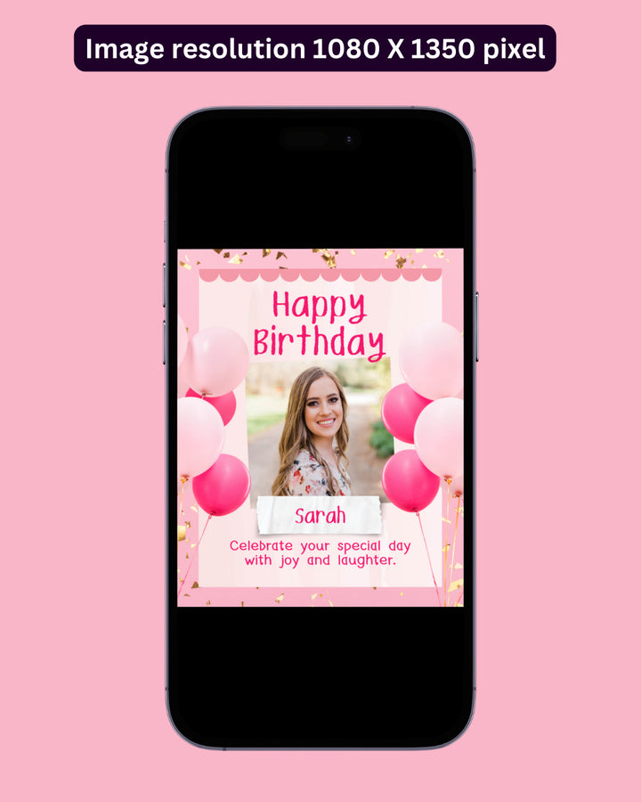 Happy Birthday Post - Image Personalized - creazives