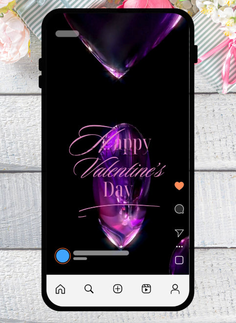 Valentines day Instagram Reel Video - creazives