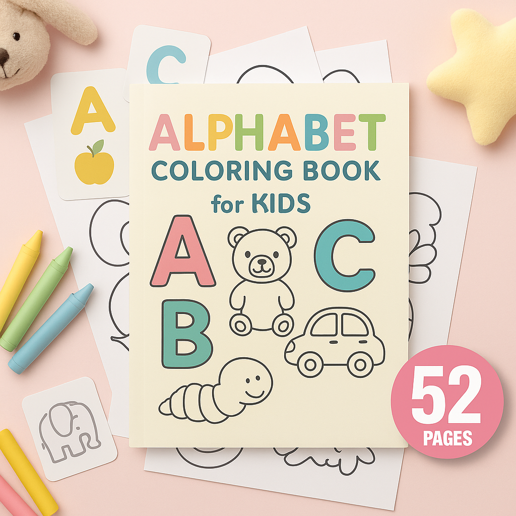 Alphabet Coloring Book 02