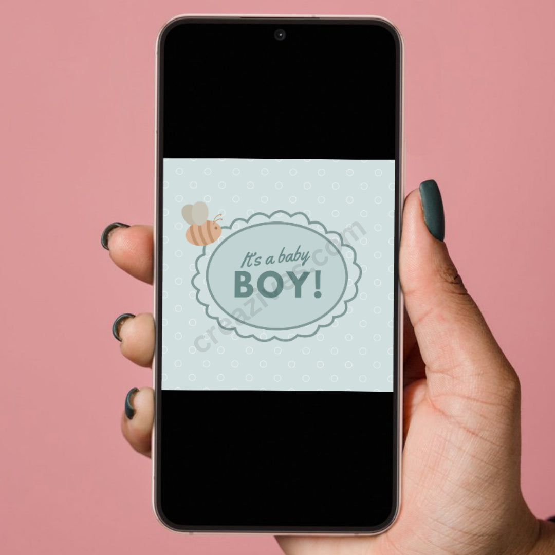 Baby Announcement Post - creazives