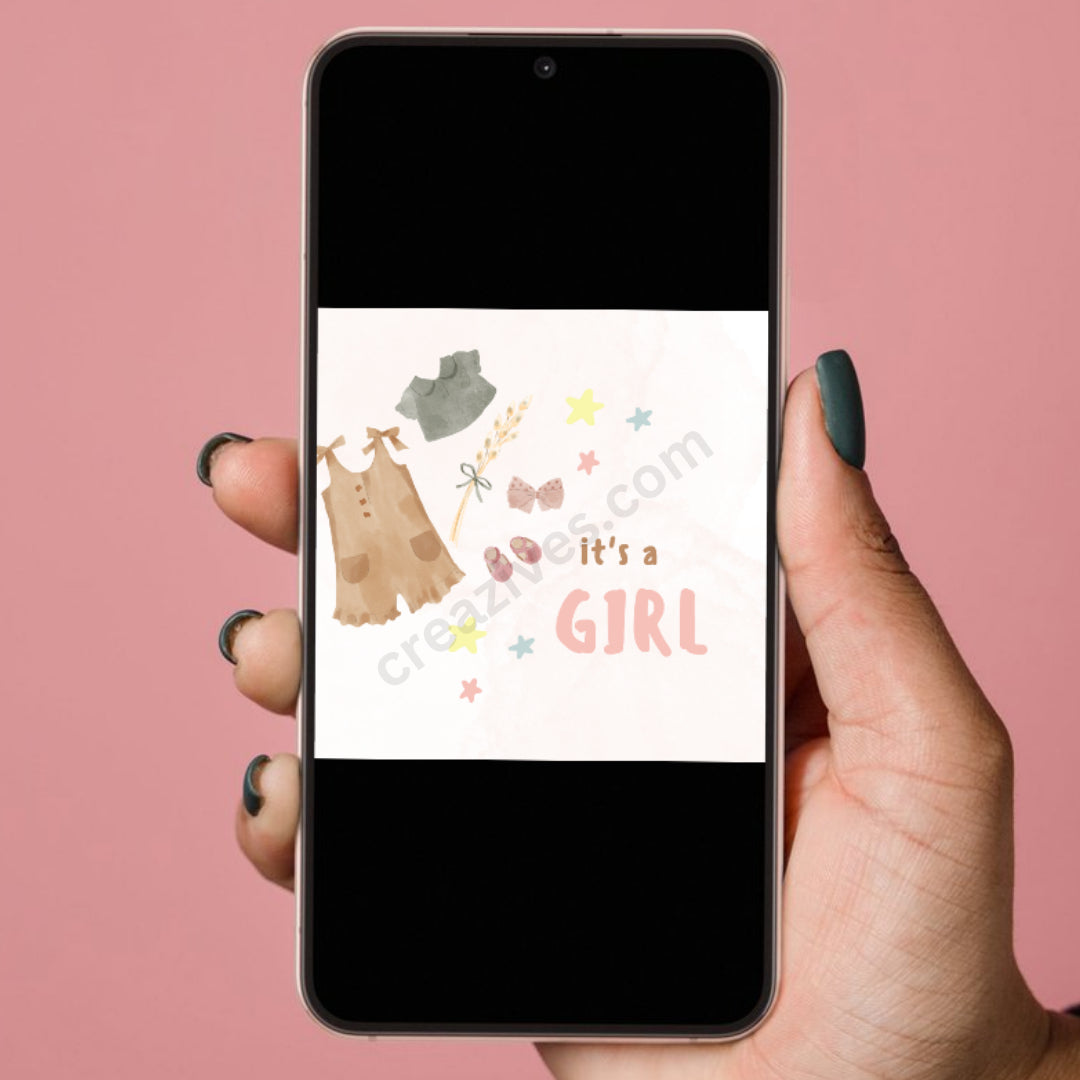 Baby Announcement Post - creazives