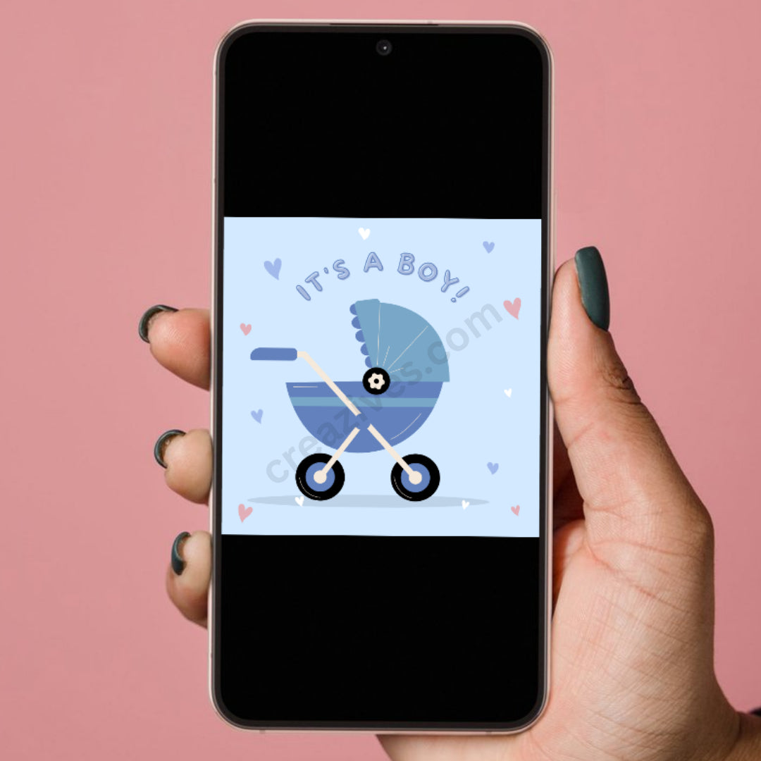 Baby Announcement Post - creazives