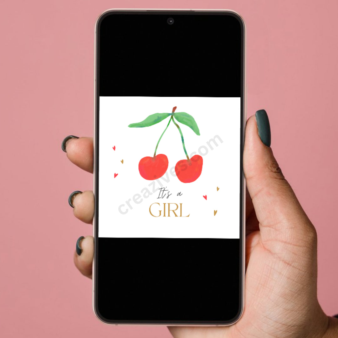 Baby Announcement Post - creazives